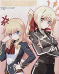  absurdres bernadette_le_tigre_de_la_riviere blonde_hair blue_eyes french german highres ilfriede_von_feulner muvluv total_eclipse 