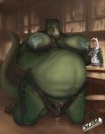  argonian bar bethesda_softworks big_clitoris bodily_fluids clitoris female genitals hi_res huge_clitoris hyper lactating milk obese overweight overweight_female pregnant scalie skyrim somniferous tavern the_elder_scrolls 