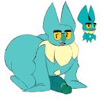  anthro bat bent_over big_butt big_penis blue_body butt domoatdark erection eugene_(mao_mao:_heroes_of_pure_heart) genitals hi_res huge_butt huge_penis kneeling male mammal neck_tuft nude open_mouth penis solo thick_thighs tuft 