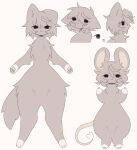 :3 anthro blush blush_lines canid canine canis chest_tuft domestic_cat domestic_dog ears_down felid feline felis female fur hair hi_res jam_(joycawn) joycawn looking_at_viewer looking_away mammal messy_hair mouse multicolored_body multicolored_fur murid murine neck_tuft one_ear_up paws pivoted_ears pose rodent simple_background solo tail tongue tongue_out tuft whiskers 