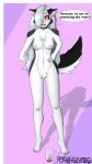  4k 9:16 absurd_res anthro big_breasts breasts canid canid_demon canine collar demon digital_media_(artwork) female fur hair hellhound helluva_boss hi_res looking_at_viewer loona_(helluva_boss) mammal onetruefanatyk red_sclera simple_background smile solo tail text white_body 