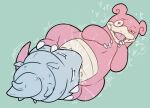  ambiguous/ambiguous ambiguous_gender ambiguous_penetrated duo feral generation_1_pokemon hi_res nintendo penetration pokemon pokemon_(species) slowbro suns_(artist) 