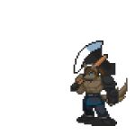  2d_animation animated anthor_(synnota) anthro armor bear biceps canid canine canis clothing digital_drawing_(artwork) digital_media_(artwork) fire_emblem fur hybrid male mammal muscular muscular_anthro muscular_male nintendo pecs pixel_(artwork) pixel_animation pixelated solo sprite sprite_art synnota wolf 