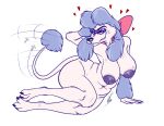  absurd_res breasts canid canine canis disney domestic_dog georgette_(disney) hi_res mammal oliver_and_company poodle sagging_breasts thick_thighs wastedtimeee wide_hips 