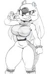  afrosoricid anthro big_breasts breasts ear_piercing female hi_res idw_publishing kevinsano mammal piercing pose sega solo sonic_the_hedgehog_(comics) sonic_the_hedgehog_(idw) sonic_the_hedgehog_(series) surge_the_tenrec tenrec wide_hips 