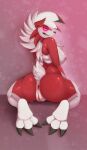  absurd_res anthro anus big_breasts big_butt breasts butt feet female generation_7_pokemon genitals hi_res lycanroc nintendo pinup pokemon pokemon_(species) pose pussy sexy_eyes solo thick_thighs wide_hips zady 