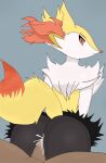  anthro anthro_penetrated big_butt bodily_fluids braixen butt canid canine chinosenpai cum cum_in_pussy cum_inside duo female female_penetrated from_behind_position fur generation_6_pokemon genital_fluids genitals hi_res human human_on_anthro human_penetrating human_penetrating_anthro interspecies male male/female male_penetrating male_penetrating_female mammal nintendo on_bottom on_top penetration penis pokemon pokemon_(species) reverse_cowgirl_position sex yellow_body 