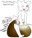  anthro big_diaper blort blush bodily_fluids boy_kisser_(meme) clothed clothing cum cum_in_diaper diaper diaper_fetish diaper_only diaper_squish domestic_cat feces felid feline felis full_diaper fur genital_fluids hair looking_at_viewer looking_pleasured male mammal messing_diaper messy_diaper onomatopoeia scat silly_cat_(mauzymice) simple_background smile soiled soiled_diaper soiling solo sound_effects splurt tail text topless unknown_artist urine wearing_diaper wet_diaper wetting white_background white_body white_fur 