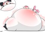  absurd_res animal_humanoid anthro belly belly_blush belly_expansion big_belly blush blush_lines body_blush breath cdrspark clothing duo expansion female female/female force_feeding forced hi_res huge_belly humanoid hyper hyper_belly hyper_thigh kuromi lagomorph lagomorph_humanoid leporid leporid_humanoid mammal mammal_humanoid my_melody navel navel_fetish onegai_my_melody outie_navel panting sanrio solo sound_effects swelling wardrobe_malfunction 