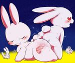  &lt;3 &lt;3_eyes all_fours ambiguous_gender ambiguous_penetrated ambiguous_penetration ass_to_ass backsack balls big_butt blush bodily_fluids buckteeth butt censored censored_genitalia cervical_penetration closed_smile cotton_tail cottontail cottontail_rabbit cum cum_in_pussy cum_in_uterus cum_inside doggystyle duo ejaculation erection female female_penetrated feral from_behind_position from_front_position fur genital_fluids genitals group hi_res internal lagomorph leporid long_ears looking_pleasured lying male male/ambiguous male/female male/male male_penetrated male_penetrating male_penetrating_ambiguous male_penetrating_female male_penetrating_male mammal missionary_position motion_lines mouth_closed night on_back open_mouth open_smile orgasm outside parallel_sex penetration penis pussy rabbit reverse_doggystyle sex sky slightly_chubby smile star starry_sky sweat teeth thick_thighs tongue uterus vaginal vaginal_penetration white_body white_fur xray_view 