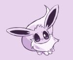  ambiguous_gender animated eevee feral fur generation_1_pokemon glitch labbit1337 looking_at_viewer low_res nintendo pokemon pokemon_(species) purple_body purple_fur shiny_pokemon solo 