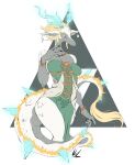  accessory anthro blonde_hair breasts clothed clothing ear_piercing eyelashes female glowing hair hi_res horn jewelry light_dragon_(totk) long_tail necklace nintendo piercing scalie solo tail tears_of_the_kingdom the_legend_of_zelda white_body 