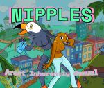  adult_swim animal_humanoid avian avian_humanoid bare_breasts bare_chest bertie_(tuca_and_bertie) bird bird_humanoid breasts cartoon_network clothed clothing digital_drawing_(artwork) digital_media_(artwork) duo duo_focus exposed_breasts female group humanoid mishellyuser netflix nipples oscine passerine text thrush_(bird) topless topless_female toucan tuca_(tuca_and_bertie) tuca_and_bertie 