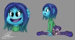  anthro boots clothing cute_pose dreamworks female footwear hi_res kraken long_socks monster_girl_(genre) ruby_gillman ruby_gillman_teenage_kraken solo toony turkojar wobbly 