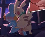  absurd_res anus backsack balls blush blush_lines dipstick_ears duo feral feral_on_feral feral_penetrated feral_penetrating feral_penetrating_feral generation_1_pokemon generation_3_pokemon genitals hi_res interspecies male male/male male_penetrated male_penetrating male_penetrating_male mudkip multicolored_ears nintendo path_(pathwarden) penetration penis perineum pikachu pokemon pokemon_(species) porldraws rear_view sex smile tail van_(pathwarden) 