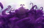  absurd_res aver-art cybernetics goo_creature goo_dragon goo_dripping goop goopy gynomorph hi_res intersex machine melting purple_body purple_dragon queen_vinyl_da.i&#039;gyu-kazotetsu 