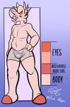  absurd_res anthro birb_allegro bob_(birb_allegro) boxer_briefs boxer_briefs_only bulge clothed clothing domestic_pig hi_res male mammal model_sheet pecs slightly_chubby slightly_chubby_male solo suid suina sus_(pig) topless underwear underwear_only 