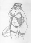 2007 accessory anthro belly big_breasts breasts clothing danellz deep_navel felid female furgonomics hair huge_breasts jewelry kathy_(danellz) lingerie lion mammal navel overweight overweight_anthro overweight_female pantherine ring sketch solo tail tail_accessory tail_jewelry tail_ring thick_thighs traditional_media_(artwork) wide_hips 