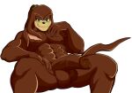  abs anthro balls blush echidna fan_character genitals hi_res male mammal monotreme muscular muscular_male nipples penis sega solo sonic_the_hedgehog_(series) tailverknk 
