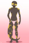  &lt;3 2021 2:3 amphibian anthro biped black_body bulge closed_smile clothed clothing eyebrows front_view fuf half-closed_eyes hand_on_hip hand_on_own_hip hi_res jockstrap looking_at_viewer male mouth_closed narrowed_eyes navel nipples plantigrade riley_rivers salamander simple_background smile solo spots spotted_body standing underwear underwear_only white_clothing white_jockstrap white_underwear yellow_spots 