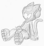  boots clothing drone dronesuit dronification footwear gloves handwear headphones implied_permanent krysto_(artist) latex_gloves masturbation monstercat monstercat_media rubber rubber_boots rubber_clothing rubber_suit slave 