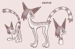  animal_genitalia animal_penis anus ashfur_(warriors) bangs domestic_cat emo felid feline feline_genitalia feline_penis felis feral fur genitals hi_res labbit1337 male mammal model_sheet penis solo tan_body tan_fur warriors_(cats) 