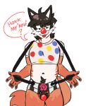  anthro clown colorful hi_res honk humor male male/male theslutyfox 