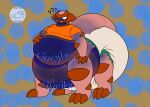  blueberry_(disambiguation) diaper dragon generation_4_pokemon giratina hi_res legendary_pokemon male nintendo overweight pokemon pokemon_(species) solo taur yoshi-eats-your-pie 