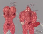  abs animate_inanimate anthro armpit_hair balls bandage bandaged_arm bandaged_head bandaged_neck big_balls big_muscles big_pecs big_penis bodily_fluids body_hair camelid chest_hair dialogue dripping epic_games erect_nipples erection flaccid fortnite fur genital_fluids genitals hairy hairy_arms hairy_balls hairy_legs hands_behind_head hi_res inviting living_pinata llama looking_at_viewer lt._john_llama male mammal muscular muscular_anthro muscular_male musk musk_clouds nipples pecs penis pinata pink_body pink_fur precum precum_drip pubes rosarium solo sweat talking_to_viewer text thought_bubble urine watersports wool_(fur) 