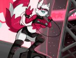  anthro breasts concert desgracia_(battle_fennec) duo female galarian_form galarian_zigzagoon genitals hi_res nintendo pokemon pokemon_(species) prate-dragon public public_nudity pussy regional_form_(pokemon) solo 