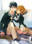  1boy 1girl koiwai_yoshino makabe_masamune masamune-kun_no_revenge tiv 