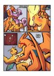  &lt;3 &lt;3_eyes after_transformation anthro bedroom_eyes biobasher bodily_fluids breast_play breasts charizard colored comic cum cum_in_pussy cum_inside dialogue dragonite english_text eyewear eyewear_only fellatio female female_penetrated generation_1_pokemon generation_6_pokemon genital_fluids glasses glasses_only goodra group hi_res kissing male male/female male_penetrating male_penetrating_female markings narrowed_eyes nintendo nude oral orange_body ovum penetration penile penile_penetration pokemon pokemon_(species) scalie seductive sex simple_background sperm_cell spread_wings text tongue tongue_out trio vaginal vaginal_penetration wings 