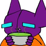  1:1 3_fingers beverage clothing digital_media_(artwork) fingers generation_3_pokemon low_res male nintendo pokemon pokemon_(species) sabes sableye secretsableye simple_background smile solo tea teeth 