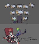  absurd_res anthro chair clank_(ratchet_and_clank) comic dr._nefarious emperor_nefarious english_text female furniture gesture goodboytown group hi_res holding_object holding_weapon humanoid kit_(ratchet_and_clank) lombax looking_at_viewer machine male mammal middle_finger monitor ratchet ratchet_and_clank rivet_(ratchet_and_clank) robot robot_humanoid simple_background smoke sony_corporation sony_interactive_entertainment table text weapon 
