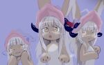  ambiguous_gender anthro dokudrinker hi_res made_in_abyss nanachi narehate solo 