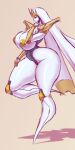  absurd_res big_breasts breasts female hi_res machine nipples not_furry robot saidra shadow simple_background thick_thighs white_body 