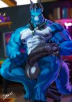  2023 abs absurd_res amulet anthro balls barazoku biceps big_balls big_muscles big_penis bodily_fluids bottle claws container dragon draxius erection foreskin genitals hi_res horn huge_balls huge_muscles huge_penis huge_thighs humanoid_genitalia humanoid_penis inside looking_at_viewer male muscular muscular_anthro muscular_male narrowed_eyes navel nipples non-mammal_balls non-mammal_nipples nude obaum obliques pecs penis scales scalie signature sitting smile solo sweat teeth thick_penis thick_thighs vein veiny_muscles veiny_penis wingless_dragon 