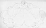  anthro areola biceps big_breasts big_muscles breasts buckteeth disney eyebrows eyelashes female fur head_tuft huge_breasts huge_muscles hyper hyper_breasts hyper_muscles kiff_(series) kiff_chatterley looking_at_viewer mammal monochrome muscular muscular_anthro muscular_female nipples notched_ear rodent sbshouseofpancakes sciurid sketch solo teeth tree_squirrel tuft 