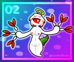  02_(kirby) absurd_res cordicedraw female hi_res humanoid pussy_tape red_eyes 