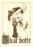  1girl absurdres animal_ears belt blaze_the_cat boots cat_ears cat_girl cat_tail collared_shirt eyelashes finik forehead_jewel gloves hat hat_feather highres holding holding_weapon looking_at_viewer low_ponytail monochrome puss_in_boots_(fairy_tale) rapier shirt sonic_(series) sword tail weapon 