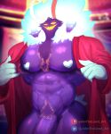  &lt;3 2023 abs absurd_res areola armpit_hair asmodeus_(helluva_boss) barazoku bedroom_eyes big_butt big_penis blue_hair body_hair bubble_butt butt chest_tuft clothed clothing demon detailed earless eyebrows genitals gloves glowing glowing_eyes glowing_hair glowing_mouth hair half-closed_eyes handwear happy heart_areola helluva_boss hi_res humanoid humanoid_genitalia humanoid_penis inside johnthelewd_art living_hair long_hair long_penis looking_at_viewer male mostly_nude mostly_nude_humanoid mostly_nude_male multicolored_hair muscular muscular_humanoid muscular_male narrowed_eyes nipples noseless not_furry open_clothing open_mouth open_robe pecs penis portrait presenting_body pubes purple_body purple_skin raised_eyebrow red_hair robe seductive shadow signature smile smiling_at_viewer solo standing thick_penis thick_thighs tuft vein veiny_penis watermark white_hair yellow_eyes yellow_mouth 