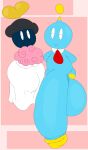  &lt;3 anthro balls big_balls big_penis blue_body bouquet bulge chao_(sonic) clothing denizen1414 dress duo eyes_closed flaccid genitals hands_behind_back hat headgear headwear hi_res huge_balls huge_penis hyper hyper_balls hyper_genitalia hyper_penis male male/male necktie penis sega sonic_the_hedgehog_(series) wedding_dress 