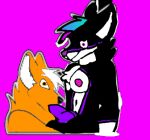  2023 and anthro canid canine child copper_(disambiguation) copperkid copyrighted duo fox herm herm_anthro hybrid intersex intersex/male is low_res male mammal skitties the this young 