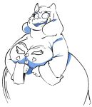  anthro big_breasts bodily_fluids boss_monster bovid breasts caprine clothed clothing curvy_figure delta_rune_(emblem) female floppy_ears horn hotcakehound mammal mature_anthro mature_female nervous open_mouth overweight overweight_anthro overweight_female simple_background solo sweat sweatdrop symbol thick_thighs toriel undertale undertale_(series) voluptuous white_background wide_hips 