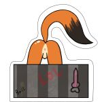  absurd_res anus balls bod1_(artist) brown_body brown_fur canid canine disney fox fur genitals graffiti graffiti_on_wall hi_res male mammal nick_wilde orange_body orange_fur red_fox shaded solo sticker tan_body tan_fur zootopia 