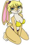  absurd_res female female/female furry hi_res humanoid lola_bunny looney_tunes solo warner_brothers 