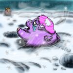  1:1 abandoned ambiguous_gender artist-kun cold duo feral fluffy_pony freezing hasbro my_little_pony snow snuff stuck 