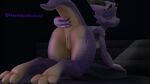  absurd_res anthro breasts female genitals hereticalkobold hi_res humanoid kobold lizard paws presenting presenting_pussy purple_body purple_skin pussy reptile scales scalie solo tail 