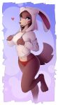  &lt;3 2023 absurd_res anthro beastars brown_body brown_fur canid canine canis clothed clothing female fur hi_res juno_(beastars) looking_at_viewer mammal multicolored_body multicolored_fur panties purple_eyes solo sweater tan_body tan_fur topwear underwear wolf yakovlev-vad 