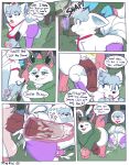  absurd_res alolan_form alolan_vulpix animal_genitalia animal_penis balls berr blue_eyes bodily_fluids brian_the_sylveon chastity_cage chastity_device clothing comic_panel cum cum_in_ass cum_inside cum_while_chaste cum_while_penetrated dialogue duo ear_piercing eeveelution english_text equine_genitalia equine_penis fan_character fangs feral forest forest_background from_behind_position generation_6_pokemon genital_fluids genitals green_eyes hat headgear headwear hi_res hoodie internal leaking leaking_precum legwear male male/male medical_instrument nature nature_background nintendo nurse_clothing nurse_hat nurse_headwear onomatopoeia open_mouth pawpads penetration penis piercing pink_pawpads plant pokemon pokemon_(species) precum regional_form_(pokemon) sassy scared scientific_instrument sex smug smug_face sound_effects speech_bubble spicykiwi stethoscope sylveon teeth text thigh_highs topwear tree tuft unconscious xray_view 